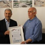 تجلیل از دکتر ملک حسینی